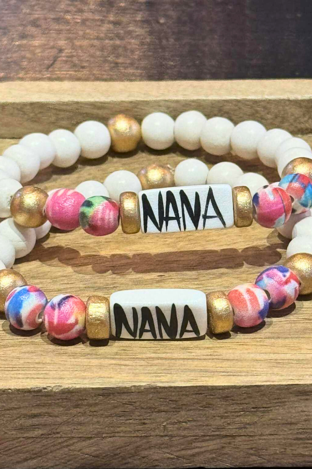Nana - Affirmation Word Bracelet