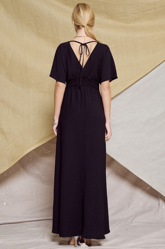 Jenna Wrap Maxi Dress
