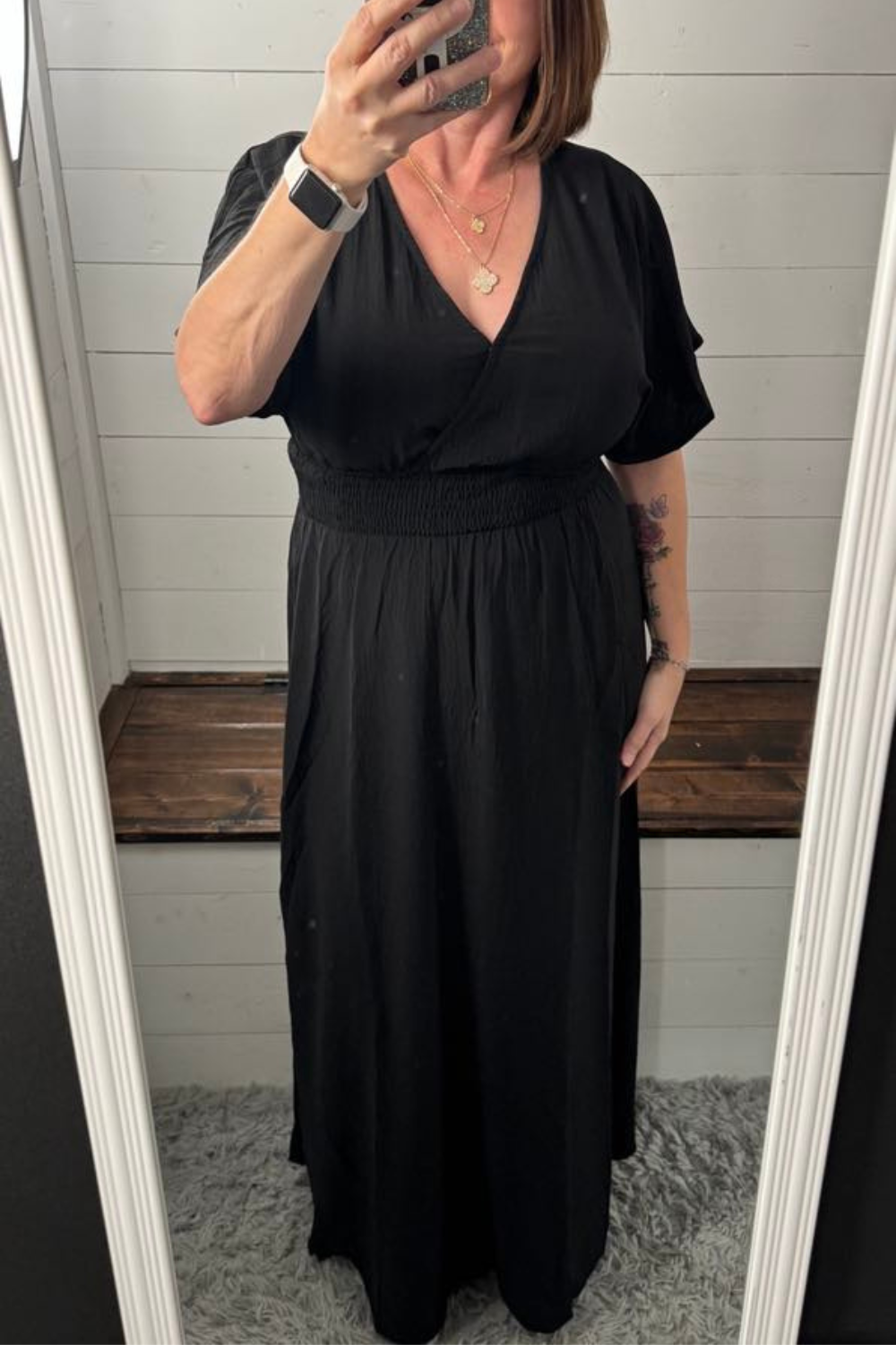 Jenna Wrap Maxi Dress