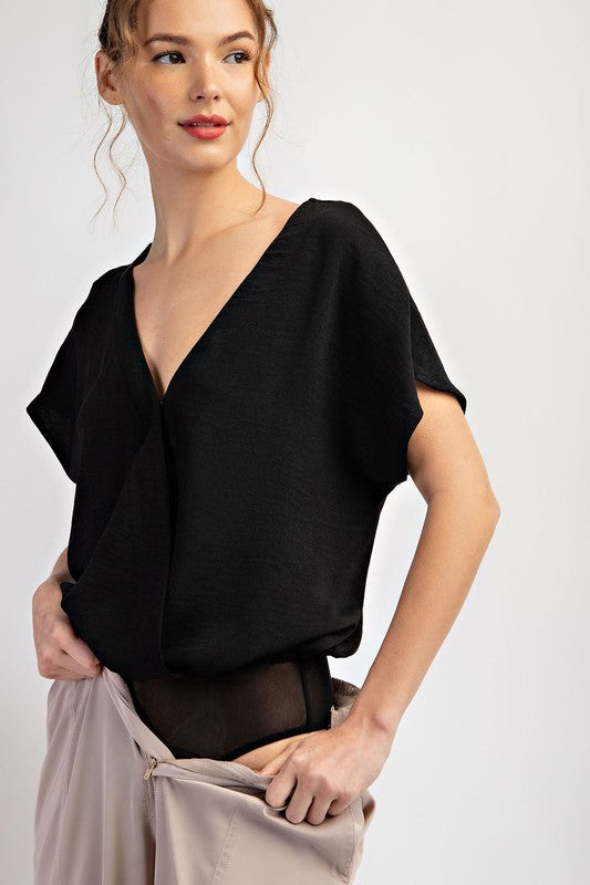 Charlotte Surplice Bodysuit