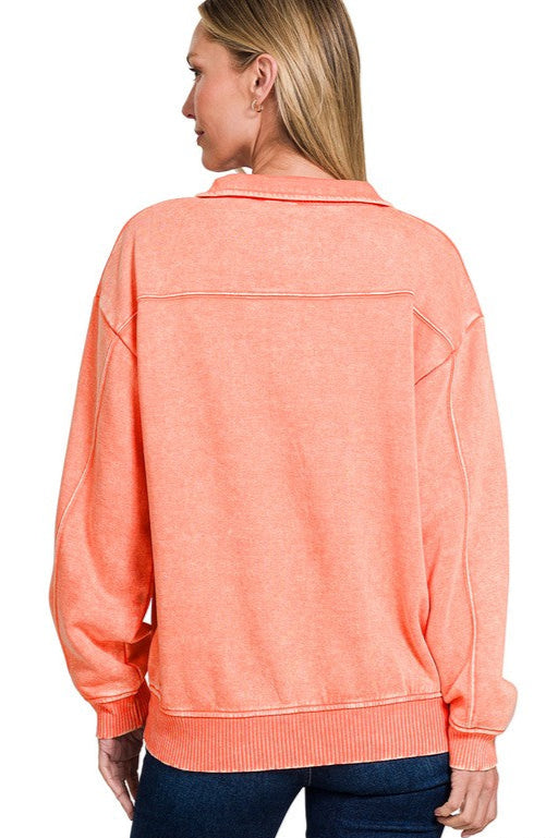 Lauren Quarter Zip Sweatshirt