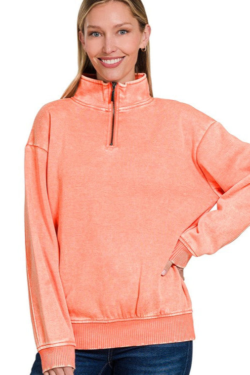 Lauren Quarter Zip Sweatshirt