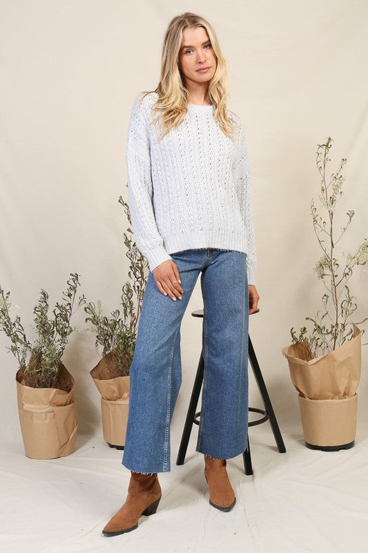 Carrie Cable Knit Sweater