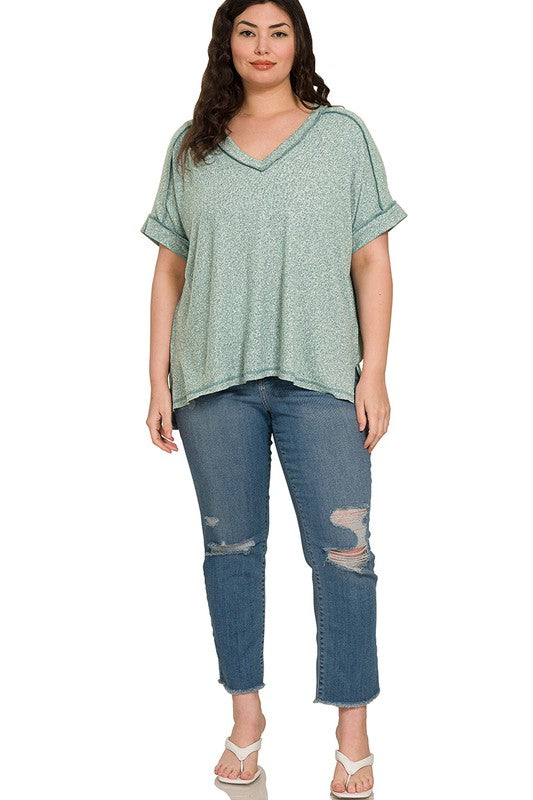 Emmy Hacci VNeck Tee