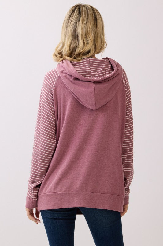 Marley Stripe Hoodie