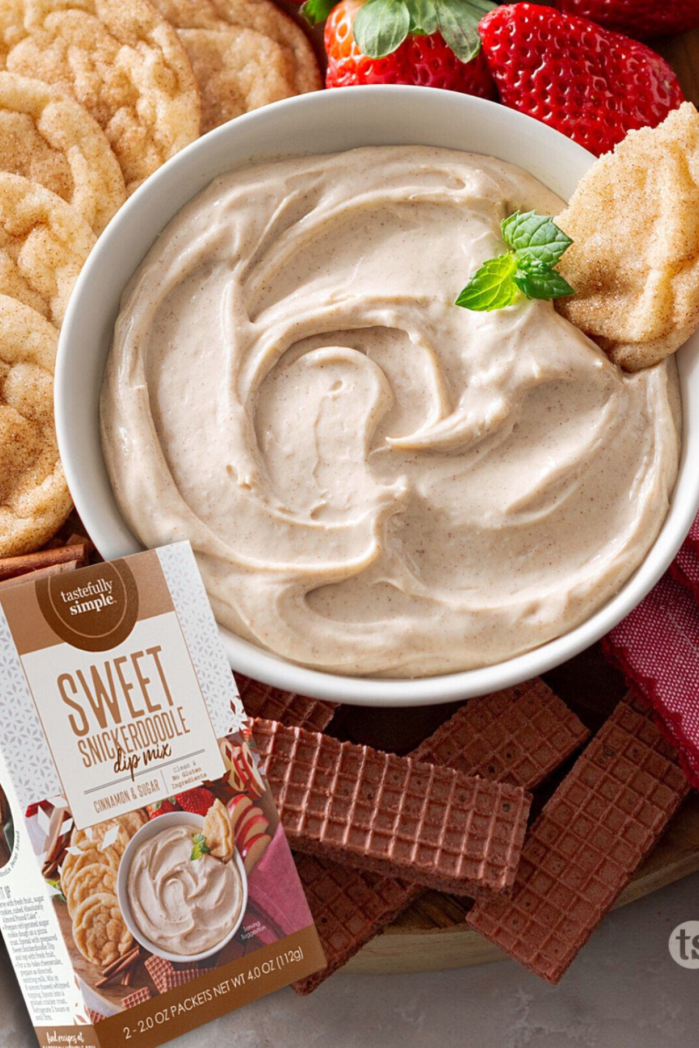 Tastefully Simple - Sweet Snickerdoodle Dip Mix