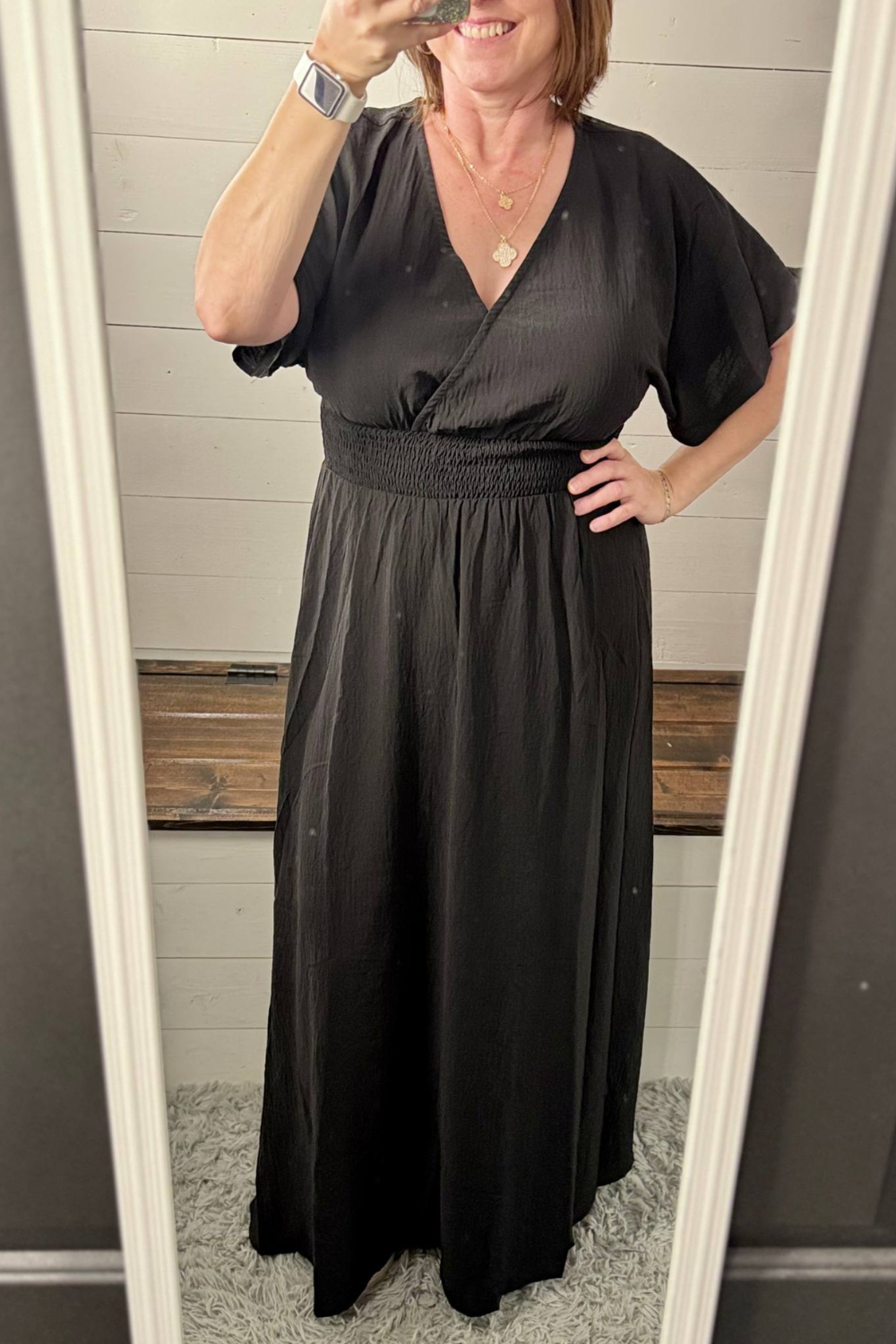 Jenna Wrap Maxi Dress