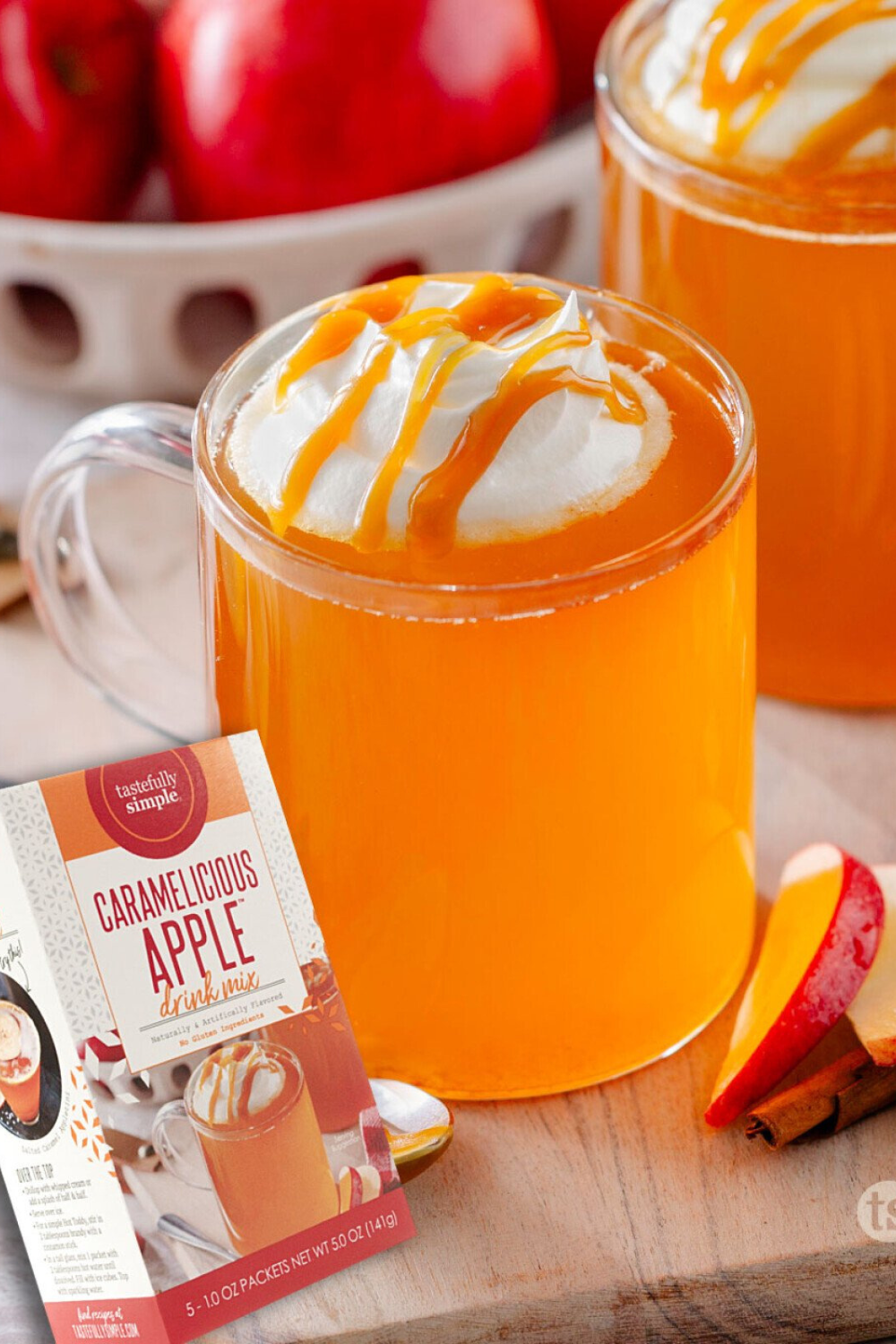 Tastefully Simple - Caramelicious Apple Drink Mix