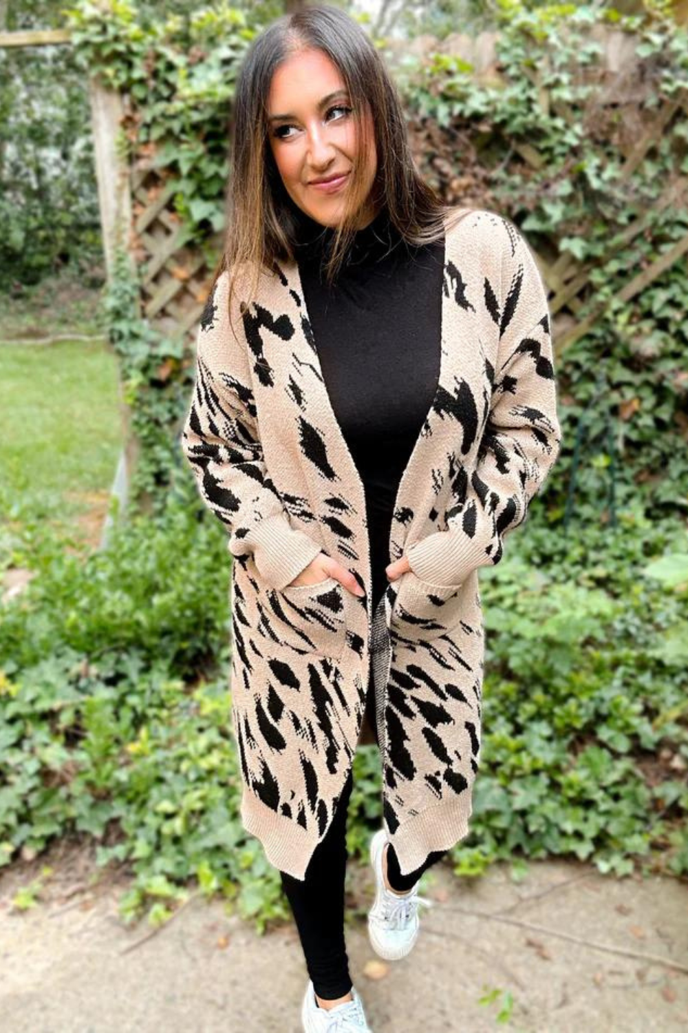 Harper Animal Print Cardigan