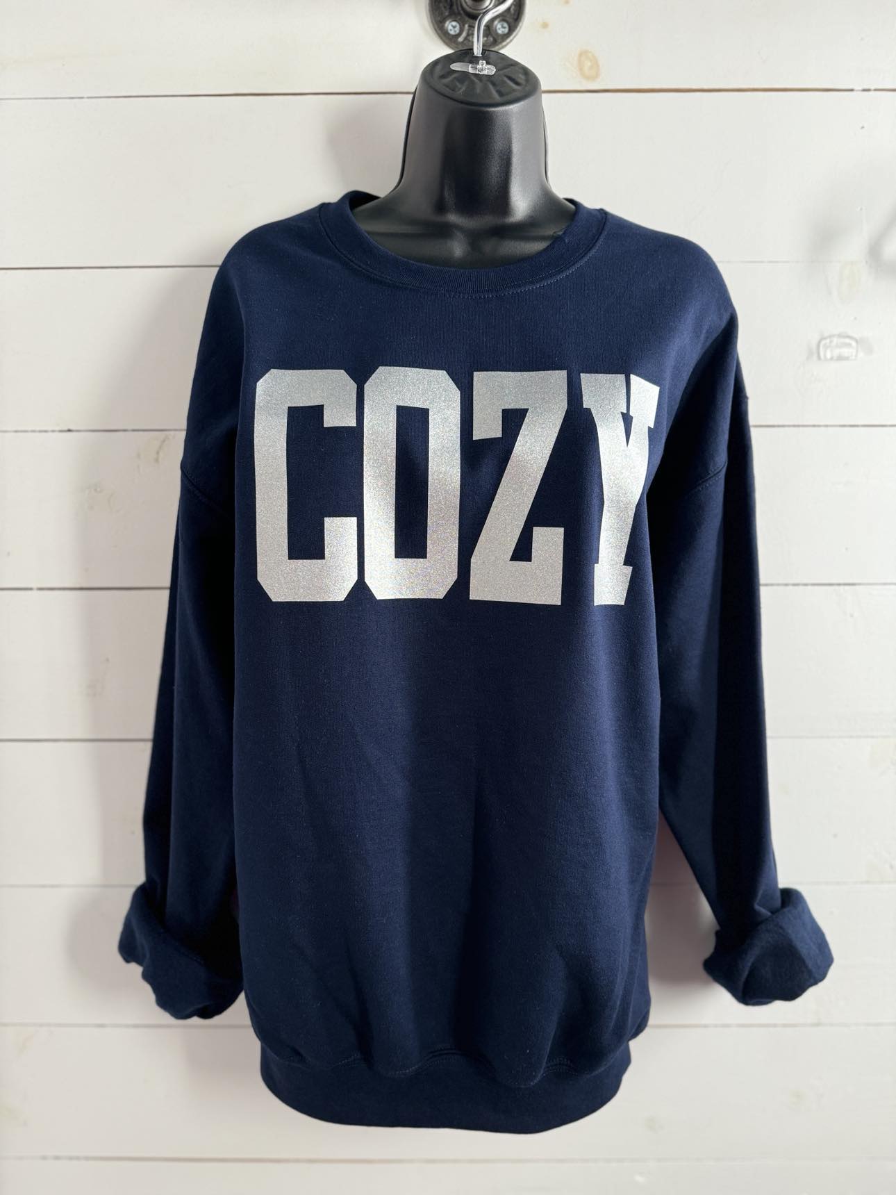 Cozy Graphic Crew Sweatshirt