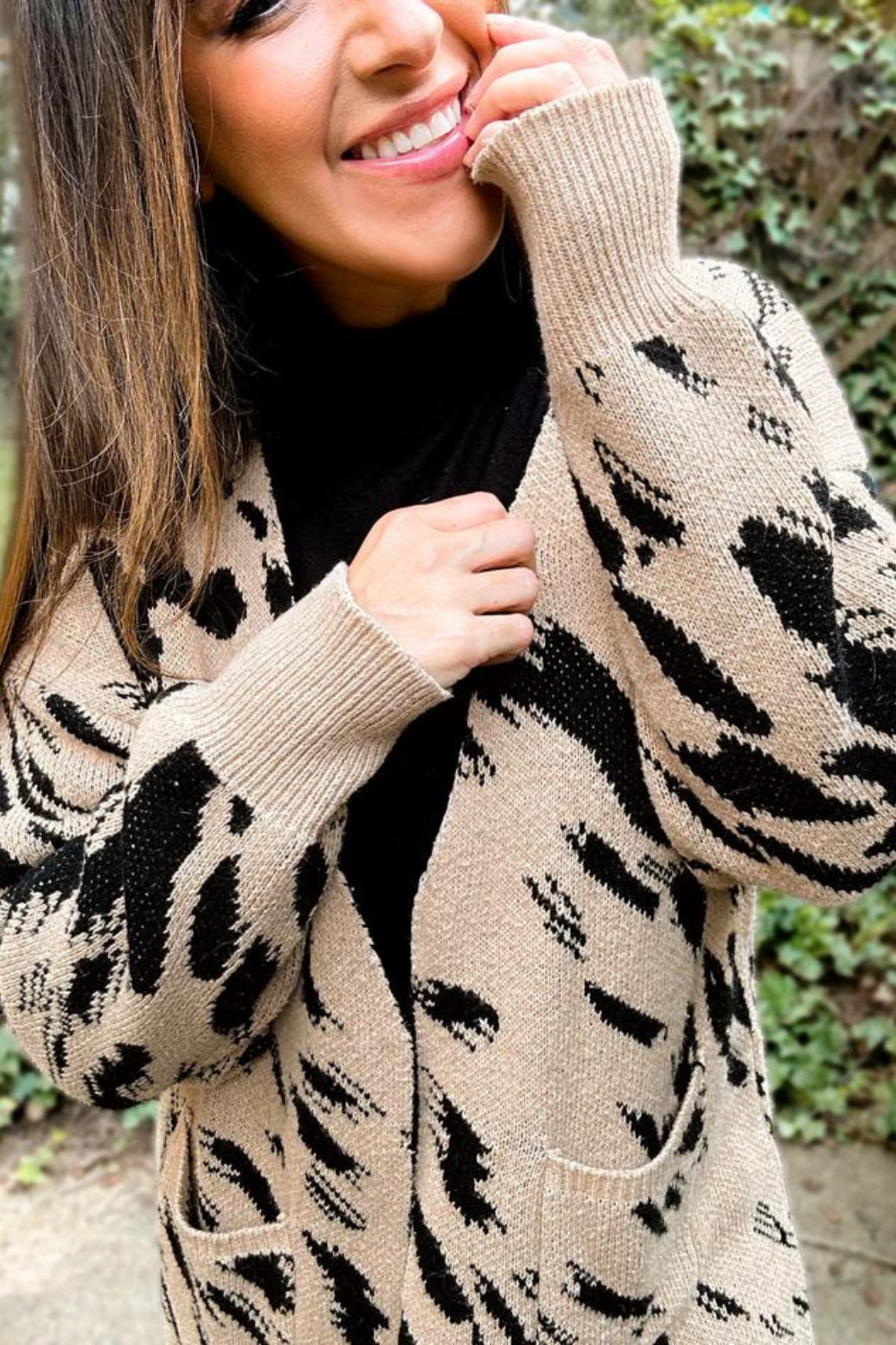 Harper Animal Print Cardigan