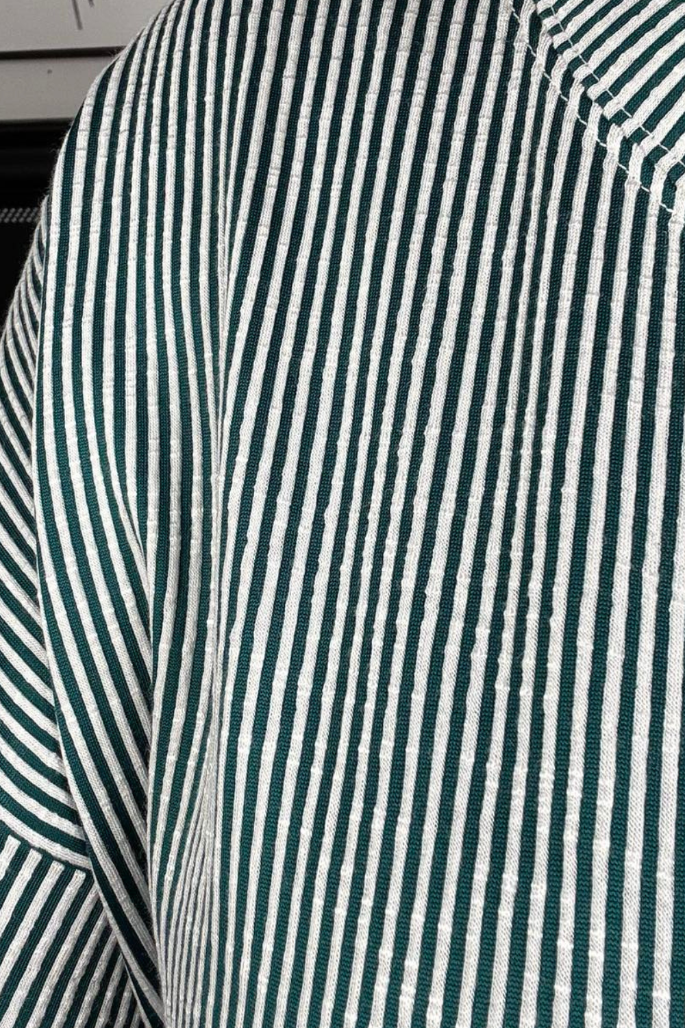 Raven Corded Top - Dark Green