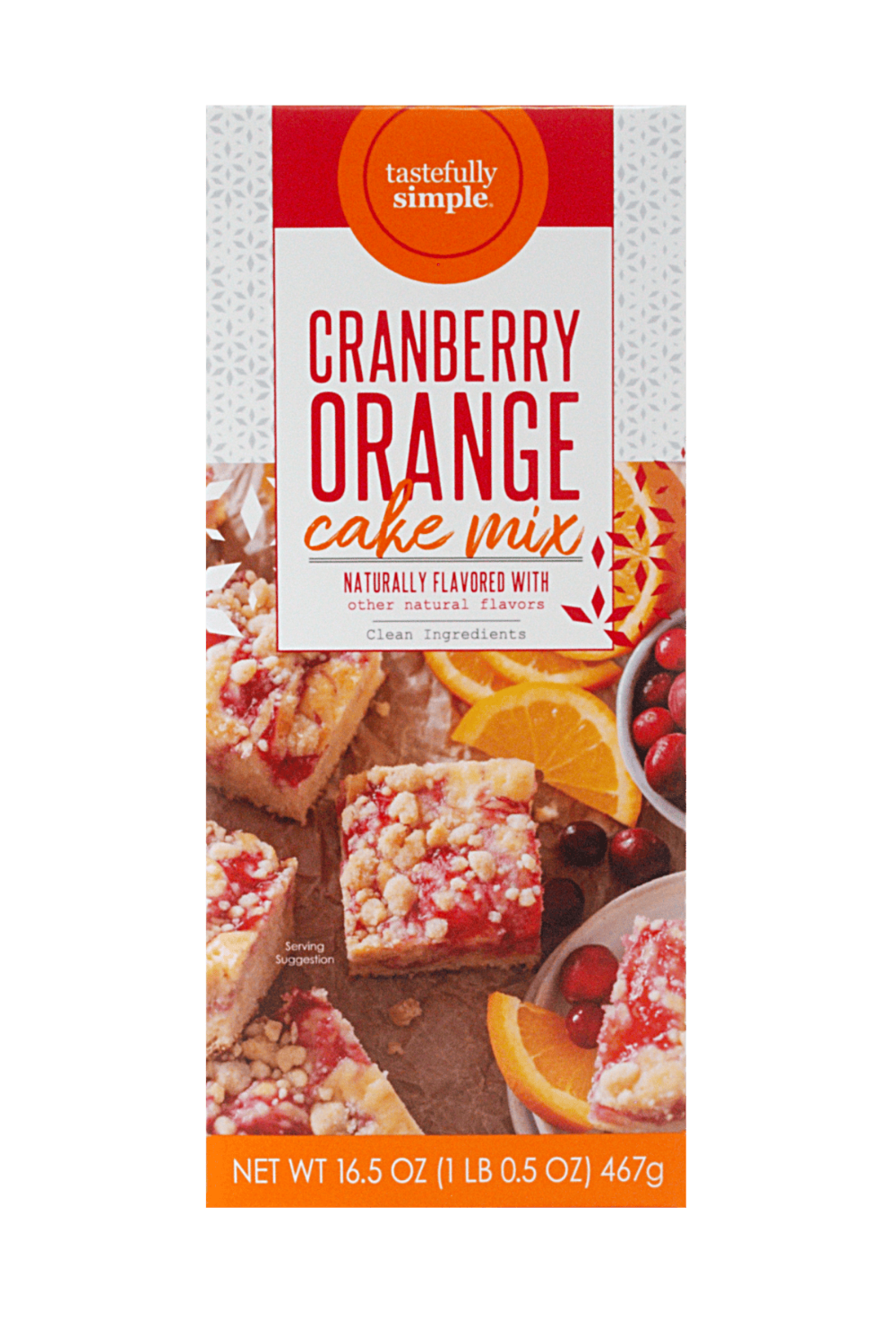 Tastefully Simple - Cranberry Orange Cake Mix