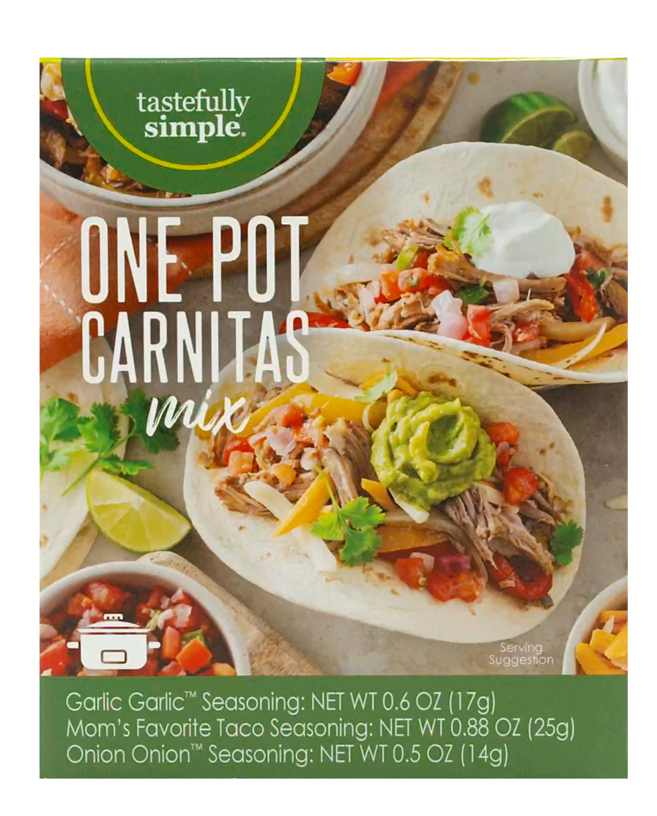 Tastefully Simple - One Pot Meal Mixes - 6 Options!