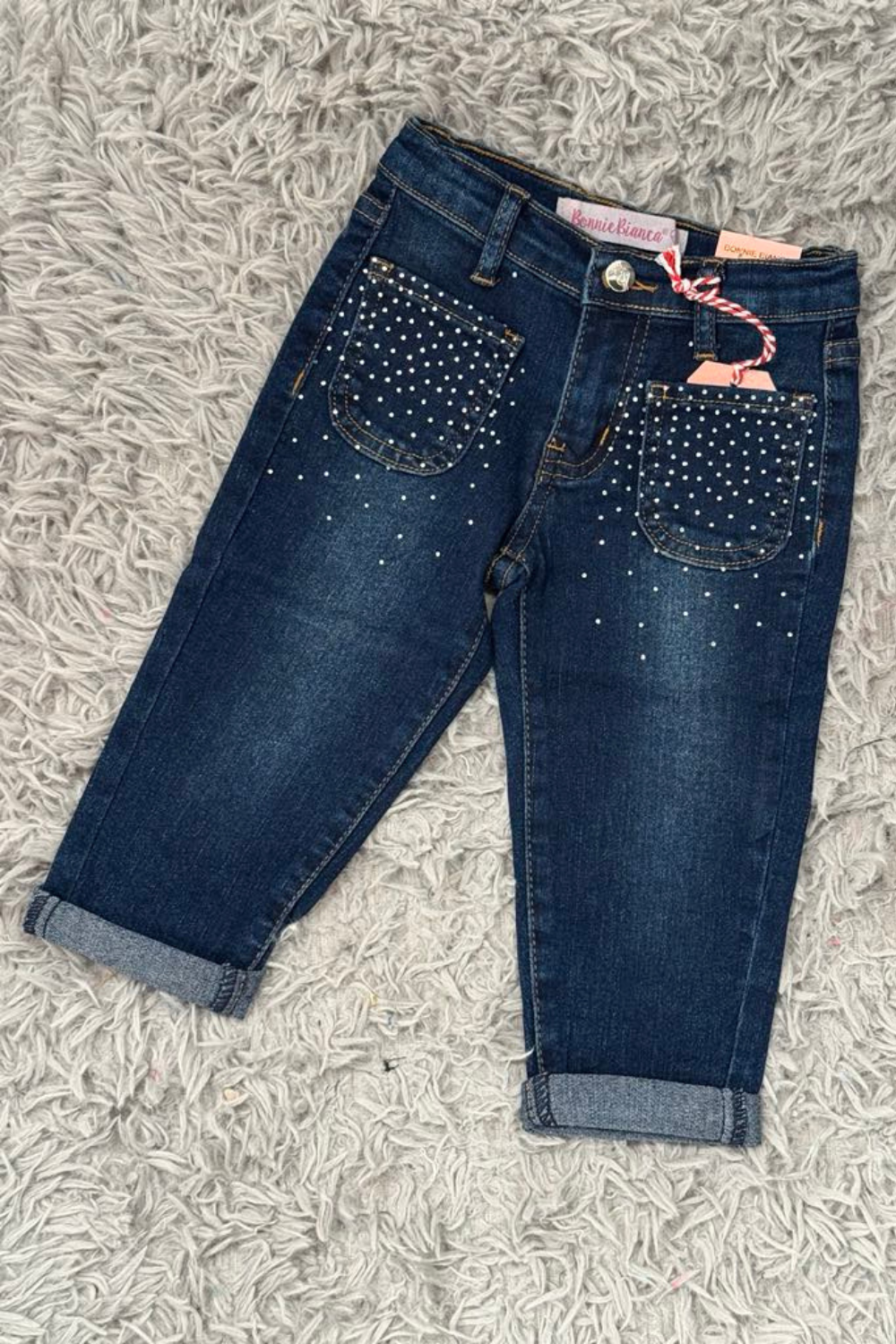 Kacie Rhinestone Jeans