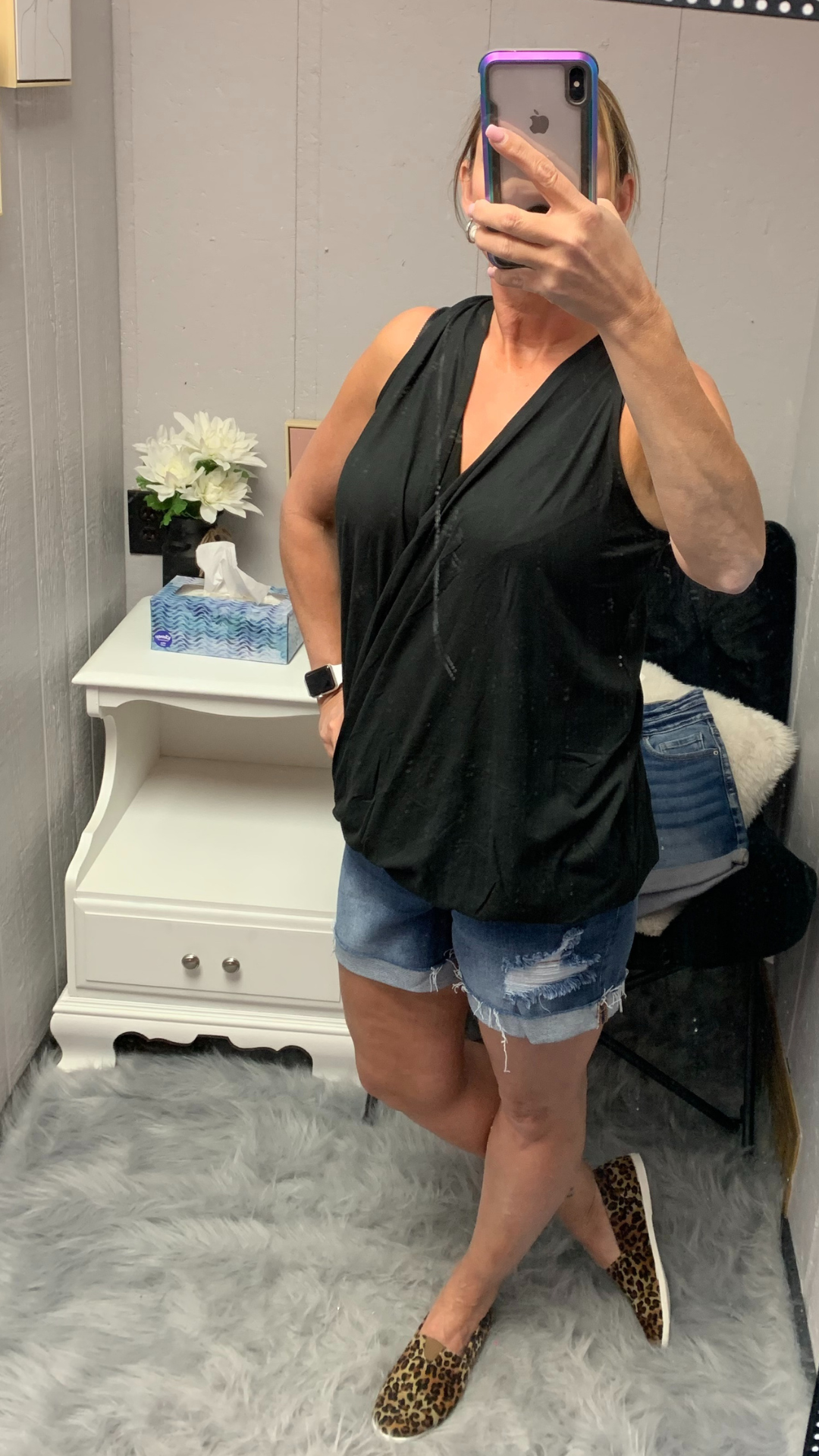 Surplice Halter Top