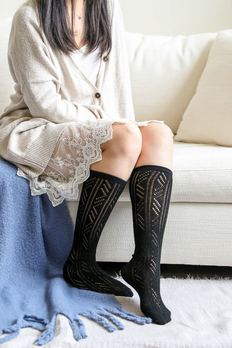 Classic Knit Calf Sock