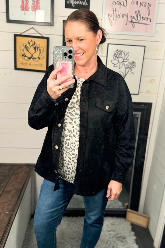 Lightweight Knit Shacket