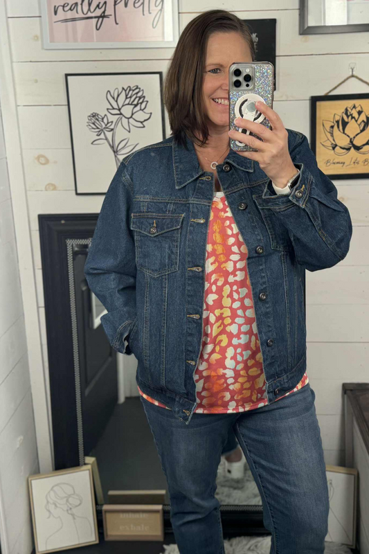 Miley Oversized Denim Jacket