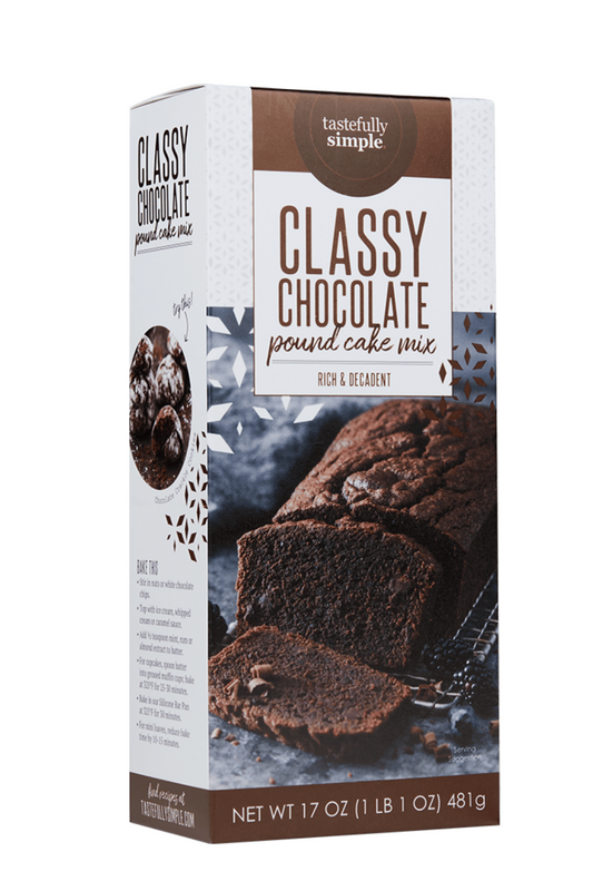 Tastefully Simple - Classy Chocolate Pound Cake