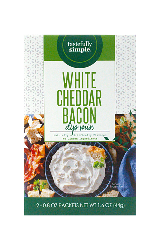 Tastefully Simple - White Cheddar Bacon Dip Mix