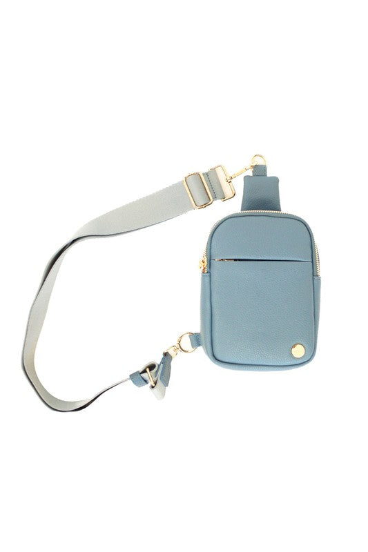 Bridget Sling Crossbody Bag - Steele Blue