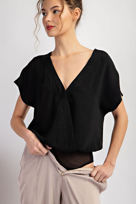 Charlotte Surplice Bodysuit
