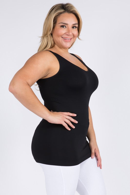 Reversible Seamless Slimming Tank