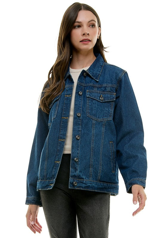 Miley Oversized Denim Jacket