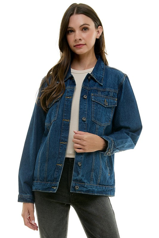 Miley Oversized Denim Jacket