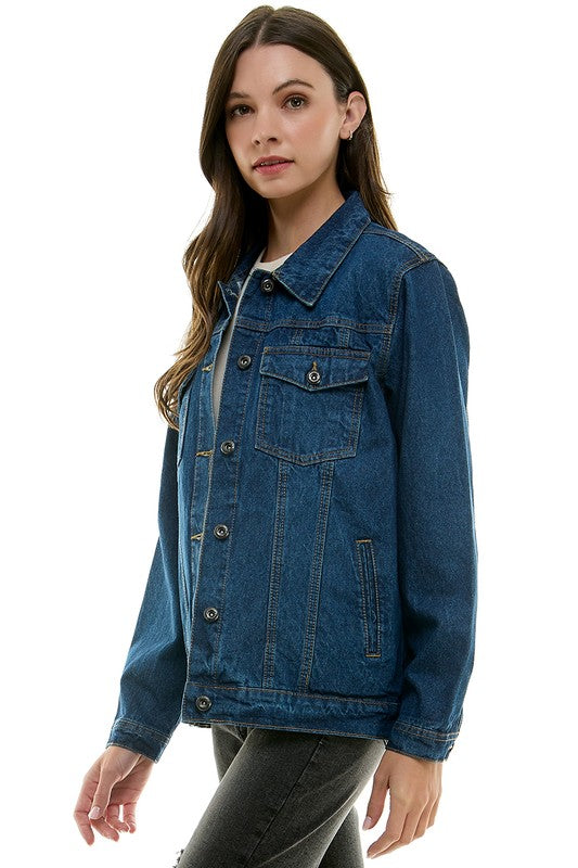 Miley Oversized Denim Jacket