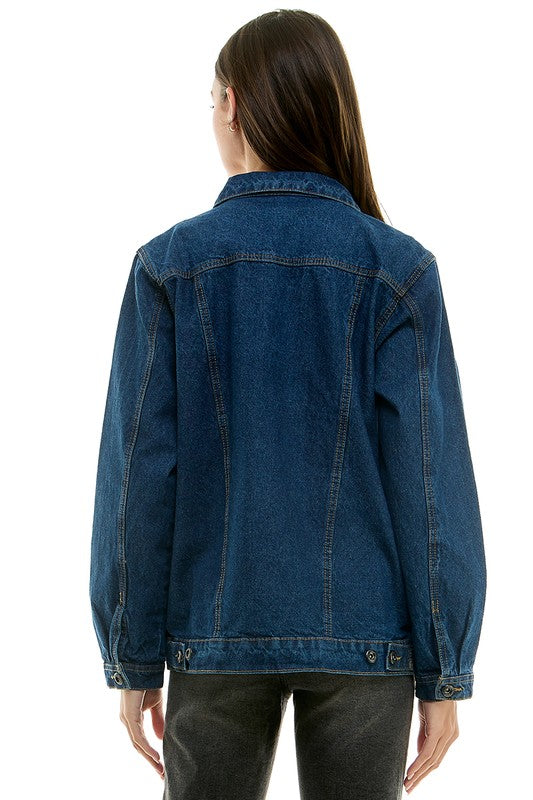 Miley Oversized Denim Jacket