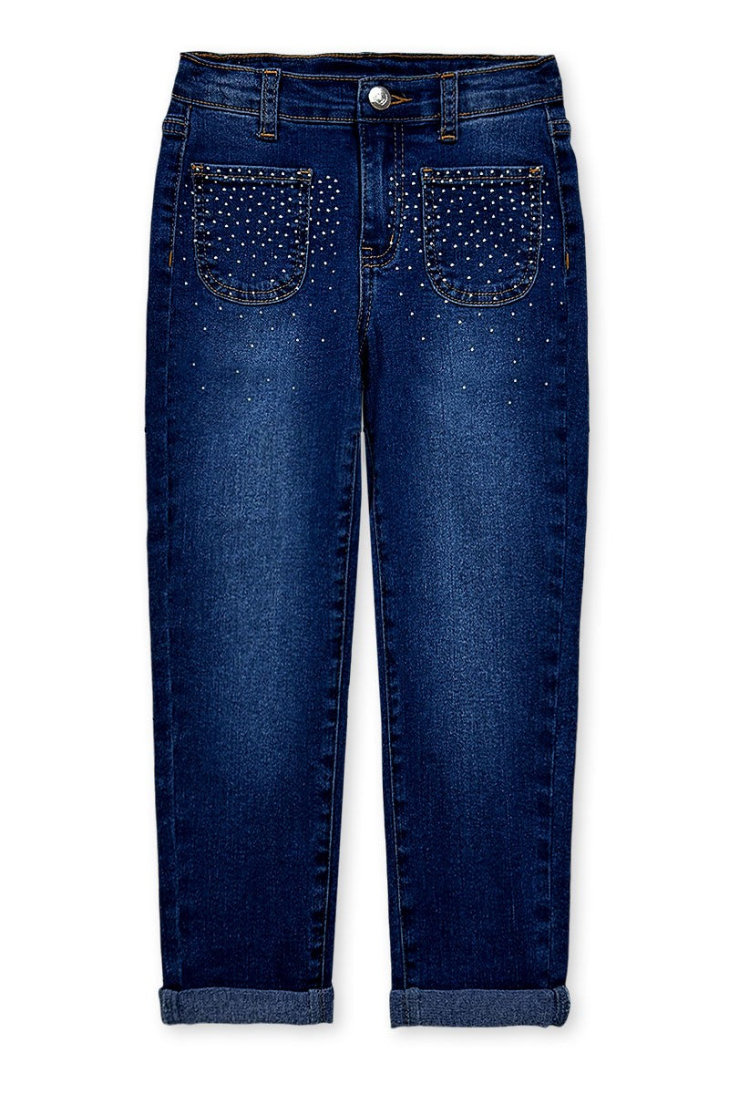 Kacie Rhinestone Jeans