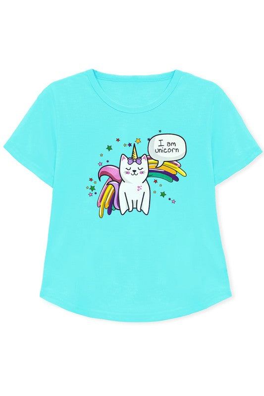 Haylee Unicorn Graphic Tee
