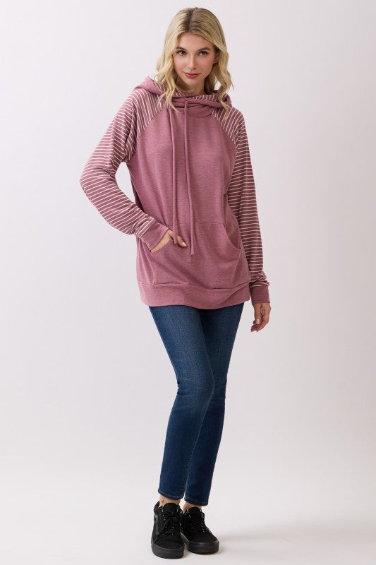 Marley Stripe Hoodie