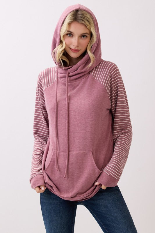 Marley Stripe Hoodie