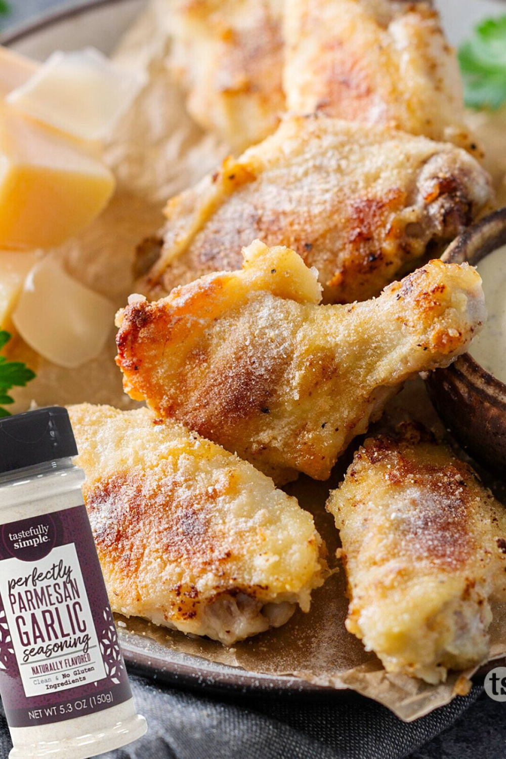 Tastefully Simple - Perfectly Parmesan Garlic Seasoning