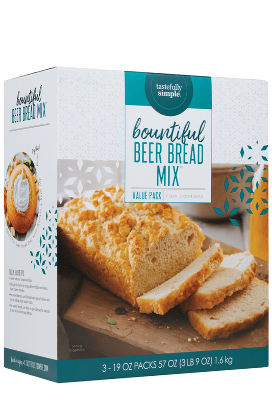 Tastefully Simple - Bountiful Beer Bread (Value Pack)
