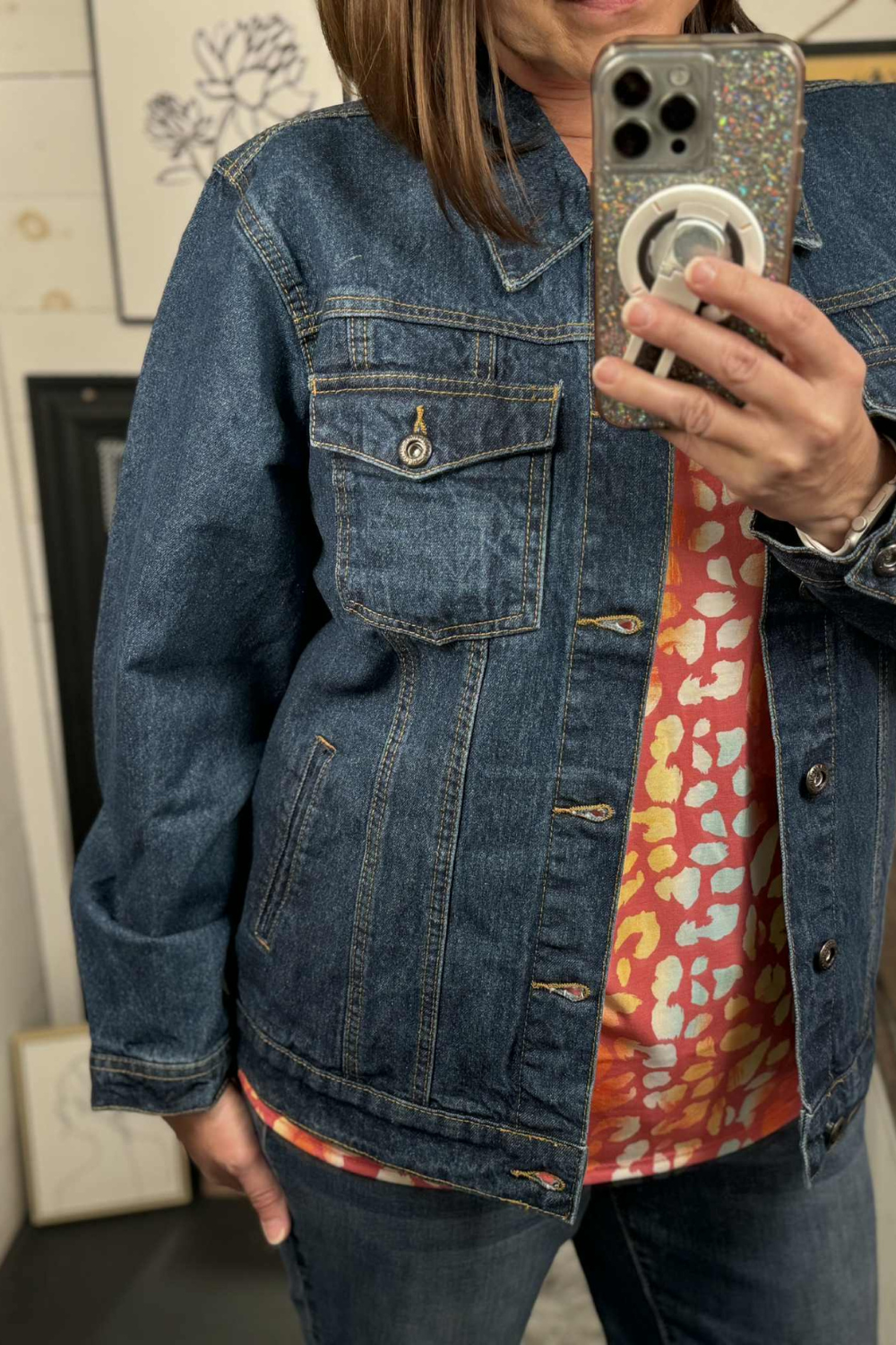 Miley Oversized Denim Jacket