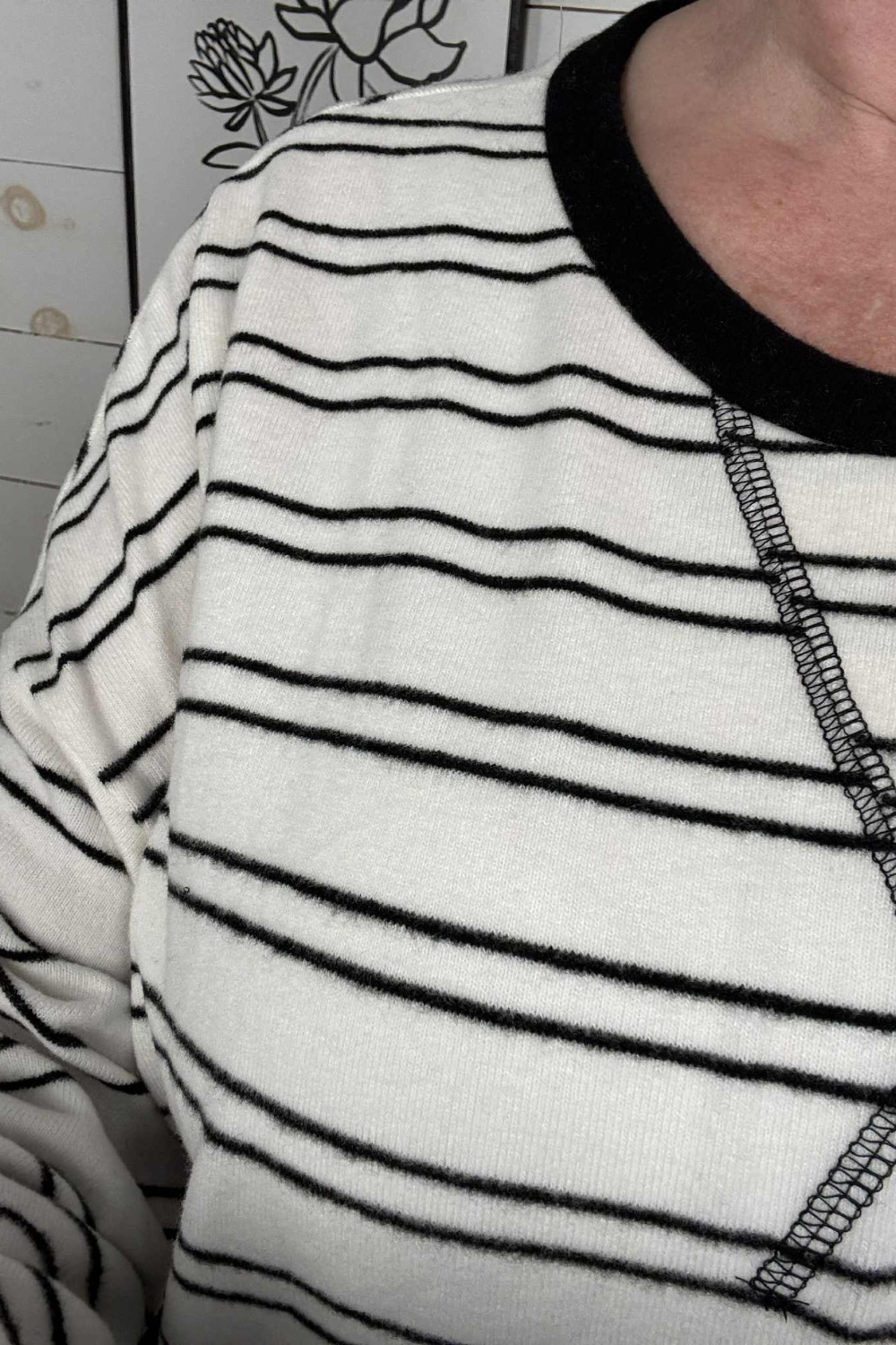 Kailey Striped Pullover Top