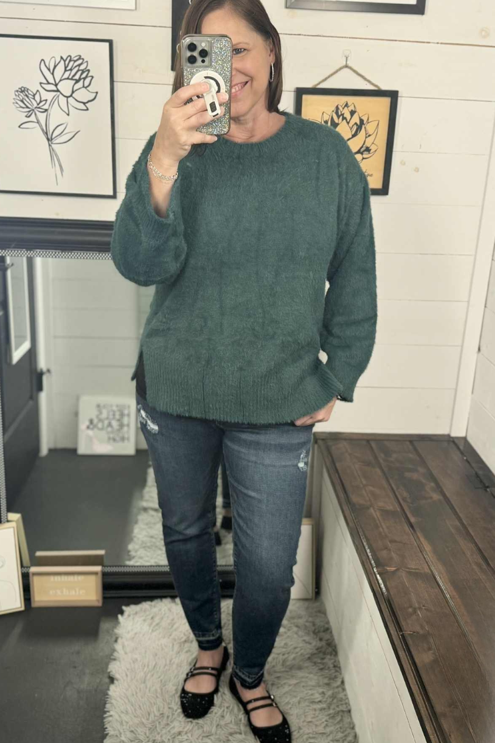Shelly Fuzzy Sweater