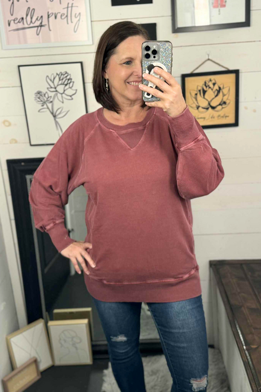 Tara French Terry Sweatshirt