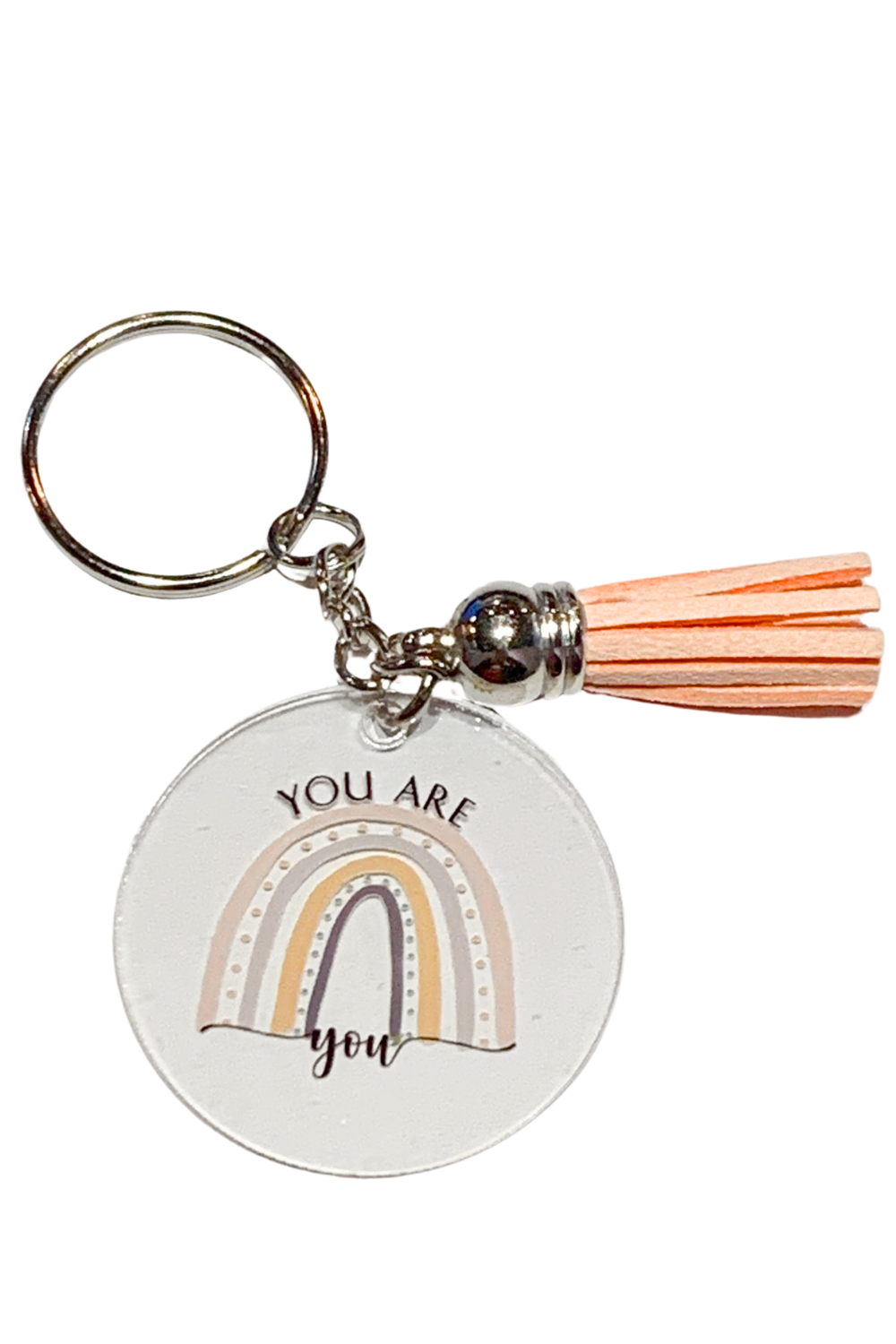 Rainbow Inspirational Keychains