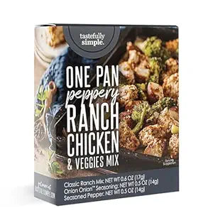 Tastefully Simple - One Pan Meal Mixes - 8 Options!