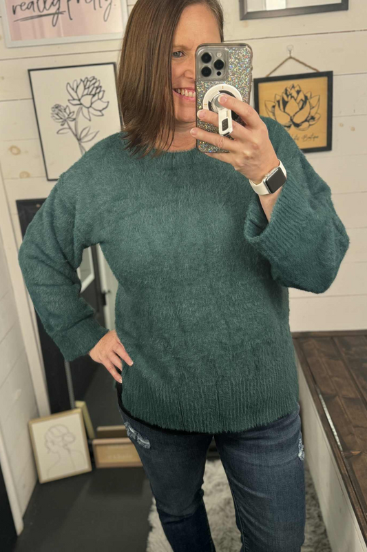 Shelly Fuzzy Sweater