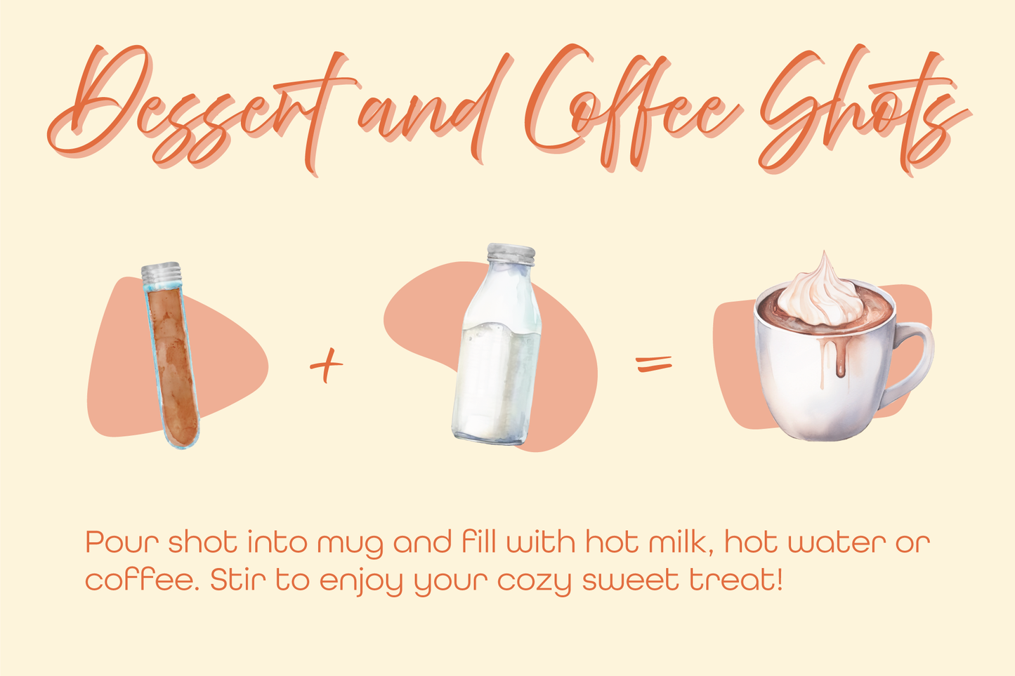 Coffee & Dessert Mix Shots - Irish Cream