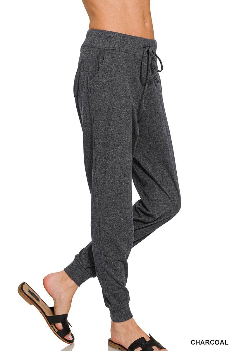 Meredith Joggers - Charcoal