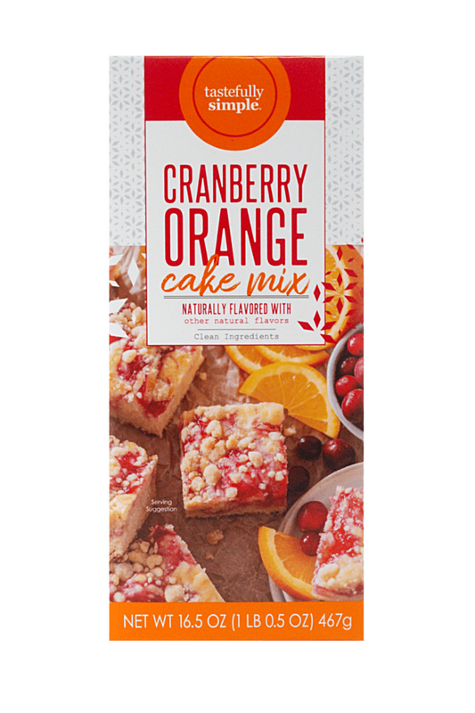 Tastefully Simple - Cranberry Orange Cake Mix