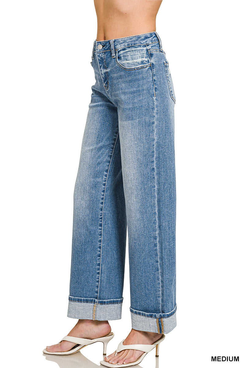 Amelia Wide Leg Jean