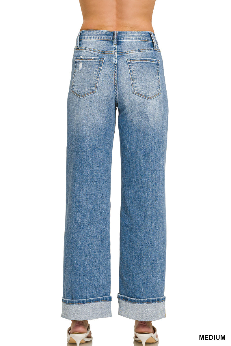 Amelia Wide Leg Jean